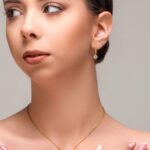 Σκουλαρίκια ασημένια κρίκοι με ζιργκόν πέτρα | Lalino.gr
