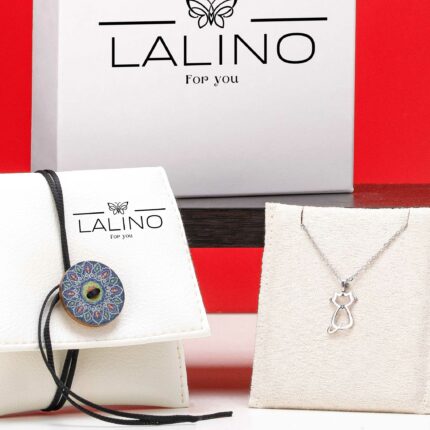 Μενταγιόν ασημένιο γατούλα | Lalino.gr