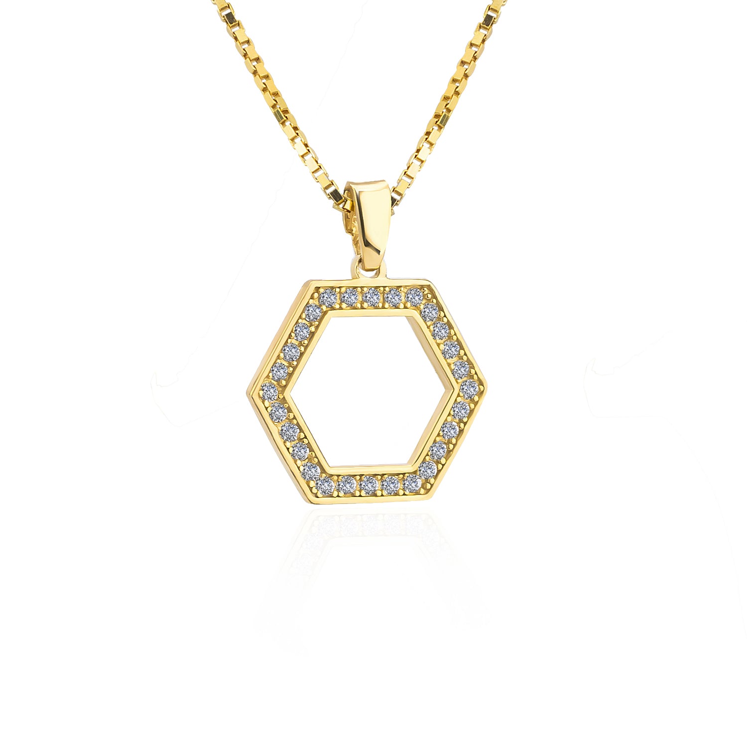 5a_50ec576b-5557-4efe-b96f-2029340c2e94 Ασημένιο μενταγιόν πολύγωνο με ζιργκόν | Lalino.gr