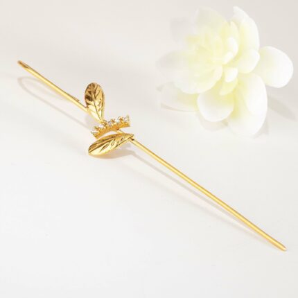 Ear pin cuff σκουλαρίκι φυλλαράκια | Lalino.gr