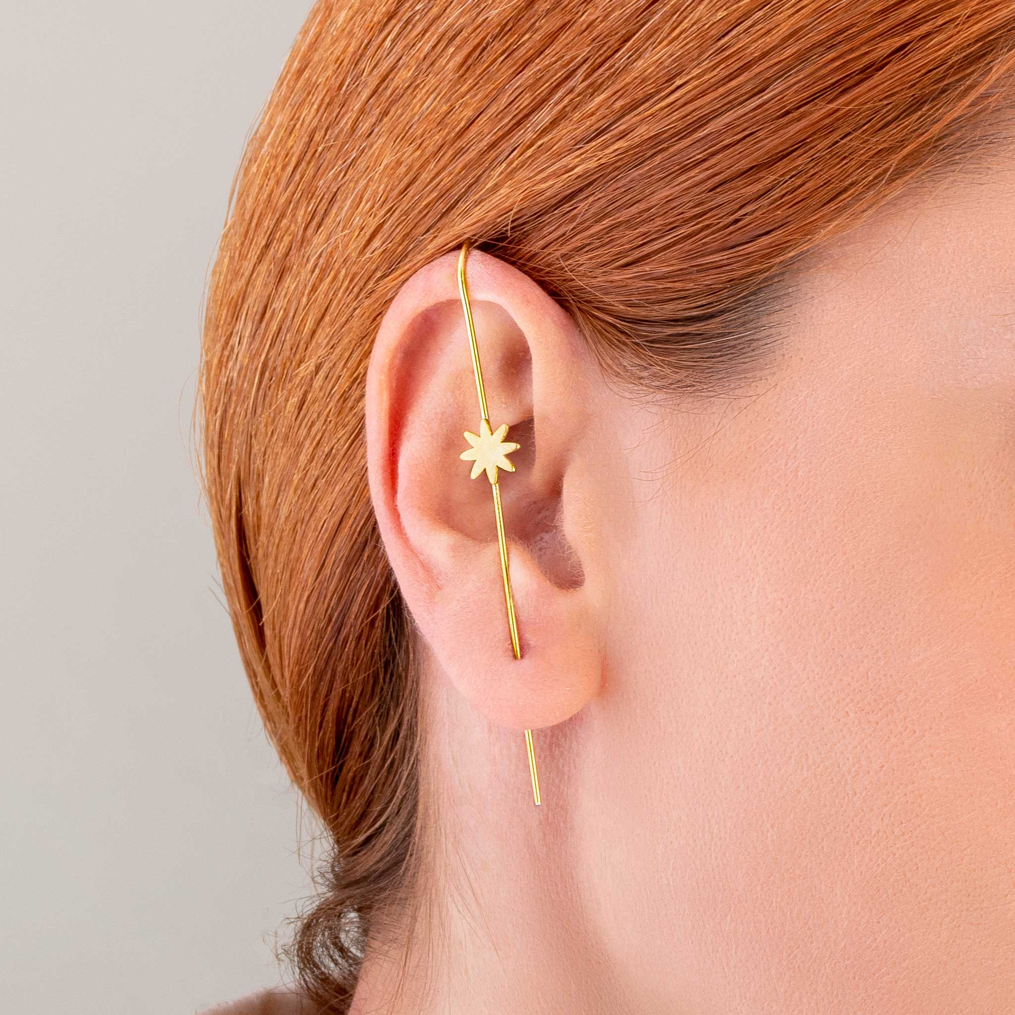 SKN500-web-1 Ear Pin Cuff Σκουλαρίκι Μαργαρίτα | Lalino.gr