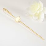 Ear Pin Cuff Σκουλαρίκι Μαργαρίτα | Lalino.gr