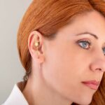 Ear Pin Cuff Σκουλαρίκι Μαργαρίτα | Lalino.gr