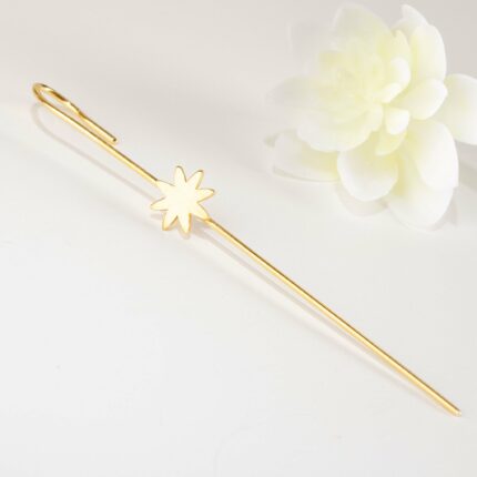Ear Pin Cuff Σκουλαρίκι Μαργαρίτα | Lalino.gr