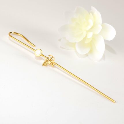 Ear Pin Cuff Σκουλαρίκι Αγγελάκι | Lalino.gr