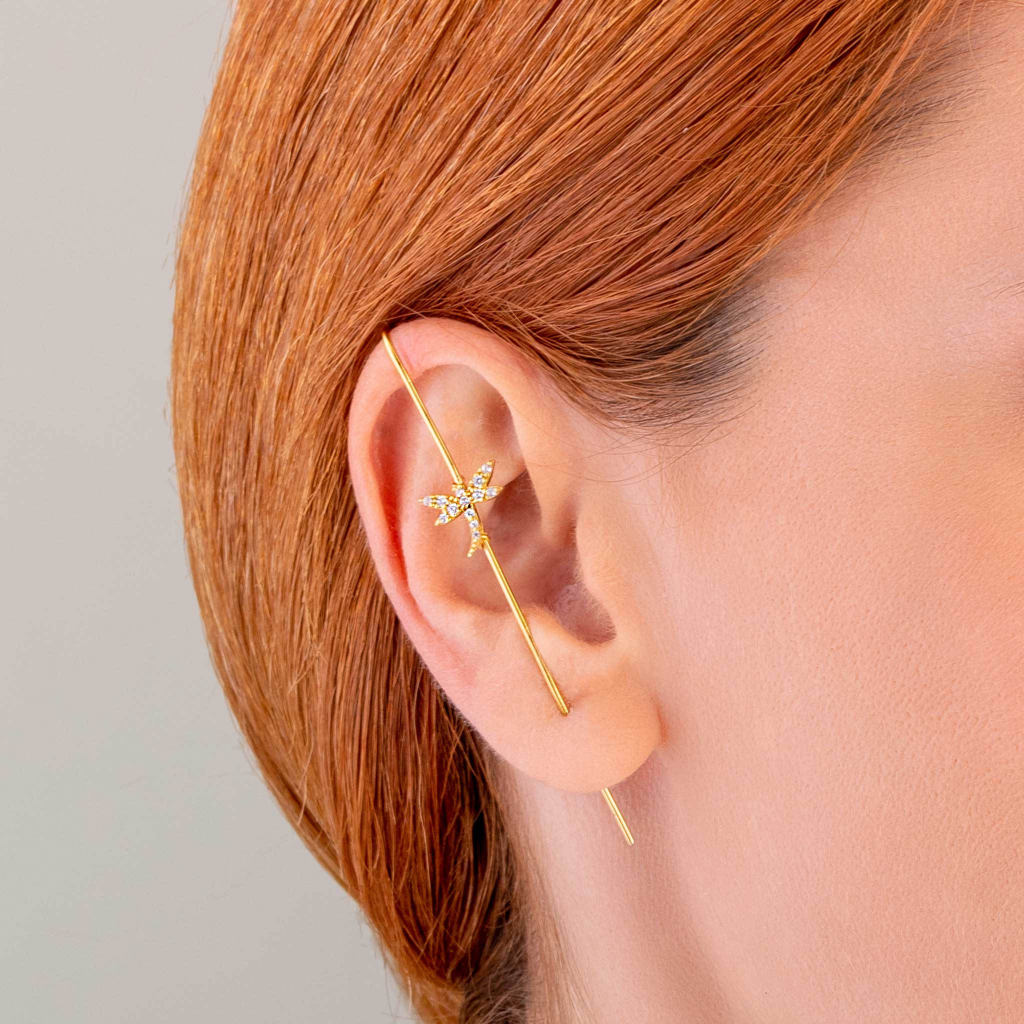 SKN519-web-1 Ear pin cuff σκουλαρίκι λιβελούλα | Lalino.gr