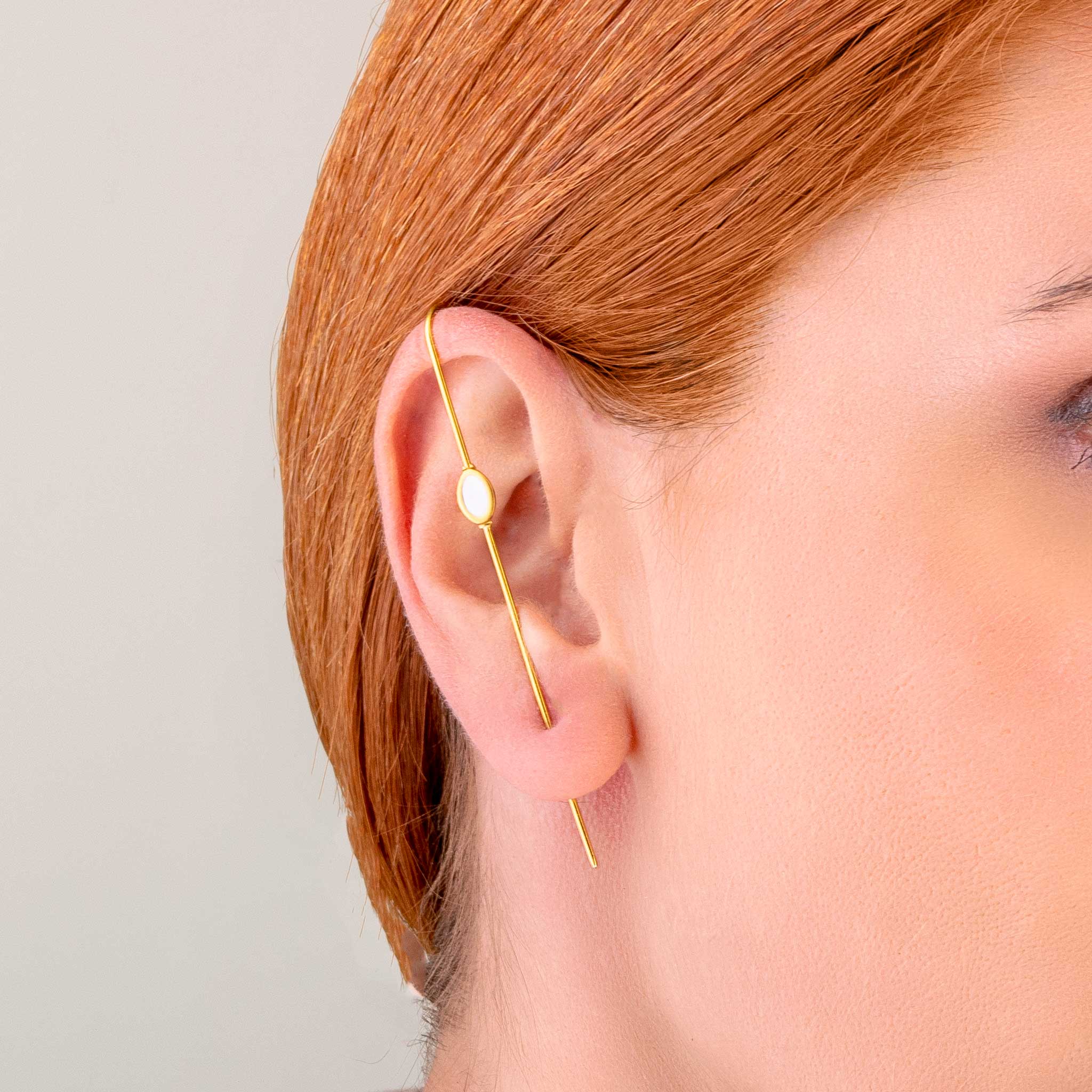 SKN522-web-1 Ear Pin Cuff Οβάλ | Lalino.gr