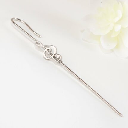 Ear pin cuff σκουλαρίκι κλειδί σολ | Lalino.gr