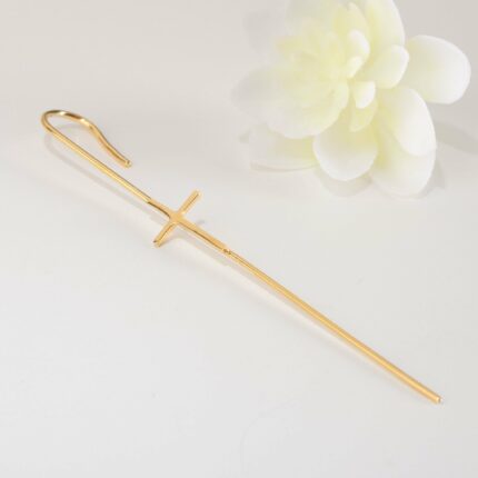 Ear Pin Cuff Σκουλαρίκι Σταυρός | Lalino.gr