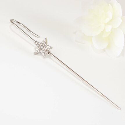 Ear pin cuff σκουλαρίκι αστέρι | Lalino.gr